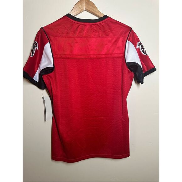 NFL Atlanta Falcons Women’s Red and White Jersey Size Small or XL New - Picture 6 of 7